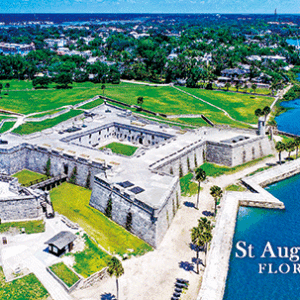 St. Augustine Fort Postcard