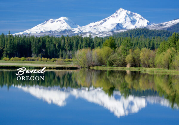 Three Sisters Oregon Postcard - Image 2