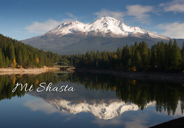 Mt Shasta Postcard