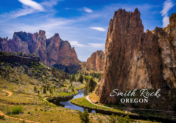 Smith Rock, Bend Oregon Postcard - Image 2