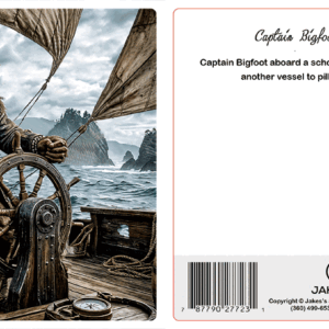 Alternative view of Bigfoot Pirate