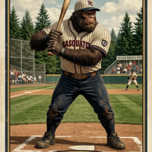 Bigfoot Baseball Card