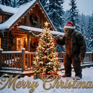 Bigfoot Cabin in the Woods